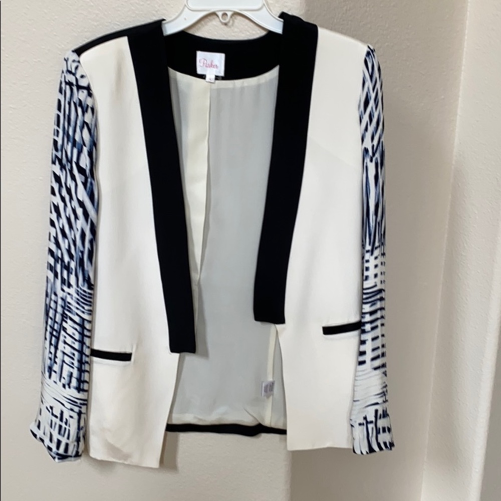 Park suit Jacket 100% silk